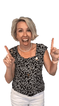 leighthomasbrown dancing realtor celebrating pointing Sticker