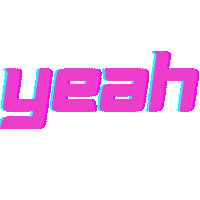 Neon Choose Happy Sticker by Skroove