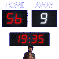 9 Away Sticker