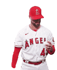 Major League Baseball Dancing Sticker by Los Angeles Angels