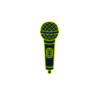 Gigsonlive music mic sound speak Sticker