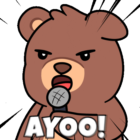 Hype Yo Sticker by BEARISH
