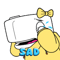 Sad Crypto Sticker by Ordinary Friends