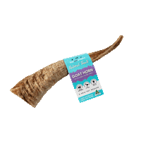 Goat Horn Dog Sticker by Natural Treats by The Pet Project