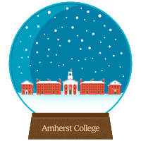 Snow Winter Sticker by Amherst College