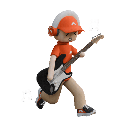Excited Lets Go Sticker by Bytebuddy