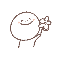 Flower Gift Sticker