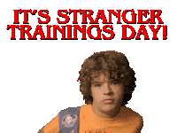 Stranger Things Sticker by Flames Barcelona