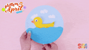 Duck Just Keep Swimming GIF by Super Simple
