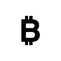 Orange Crypto Sticker