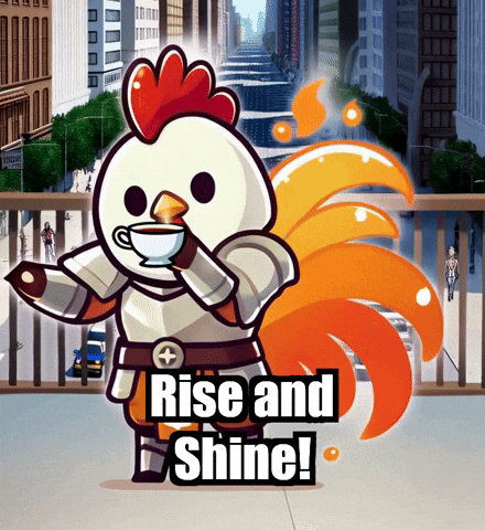 Rise And Shine Coffee GIF by Zorooster