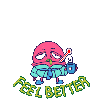 Get Well Kiss Sticker by Hallmark Gold Crown