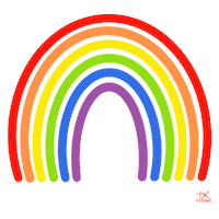Arco Iris Rainbow Sticker