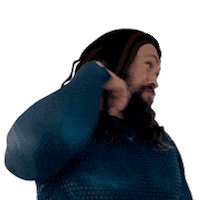 Jason Momoa Hair Flip Sticker by Aquaman Movie