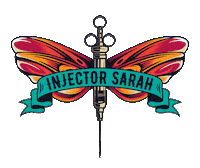 Lips Botox Sticker by Injector Sarah