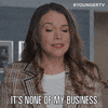 Sutton Foster Its None Of My Business GIF by TV Land