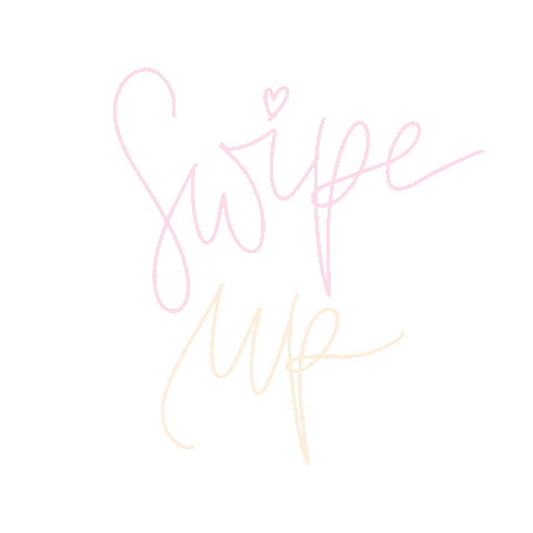 Pink Swipe Up Sticker