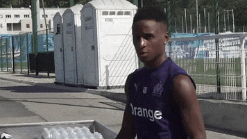 bouna sarr hello GIF by Olympique de Marseille
