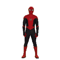 Peter Parker Shrug Sticker by Spider-Man