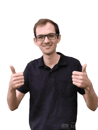 Thumbs Up Sticker by EH Mídia Marketing Digital