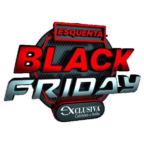 Black Friday Sticker by Exclusiva Colchões e Sofás