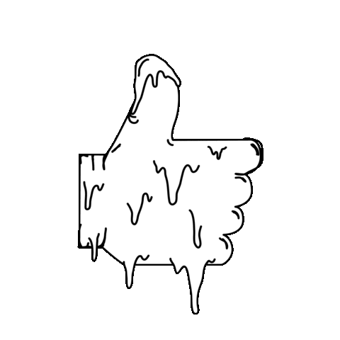 internet thumbs up Sticker by deladeso