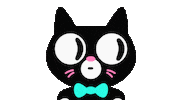 Happy Cat Sticker by Lingokids