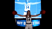 Navy Womens Basketball GIF by Navy Athletics