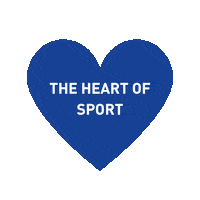 IntersportSLO sport heart blue brand Sticker