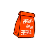 Delivery Burger Sticker by DiDiFoodMx