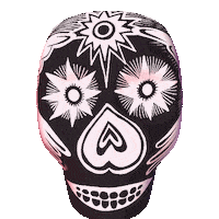 Guache_Art guache día de los muertos Sticker