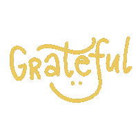 Gratitude Grate Sticker