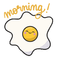 Happy Good Morning Sticker by Cat & Raven
