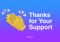 Thanks Thank You GIF by GIPHY Cares