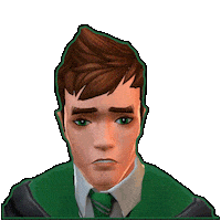 Shocked Harry Potter Sticker by Hogwarts Mystery