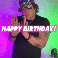 Cumple Happy Birthday GIF by Luke Westen