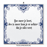 Nl Wijsheid GIF by Tegelspreuken.nl