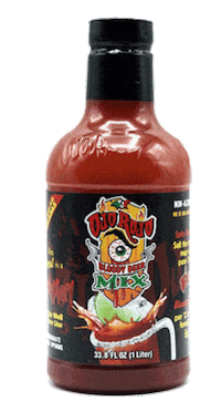 Michelada Sticker by Ojo Rojo Bloody Beer Mix