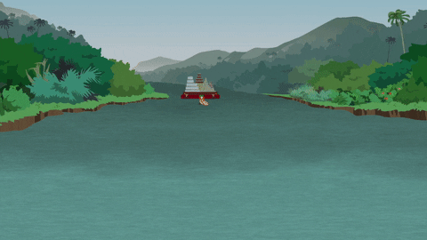 river boat GIF by South Park 