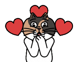 Cat Love Sticker