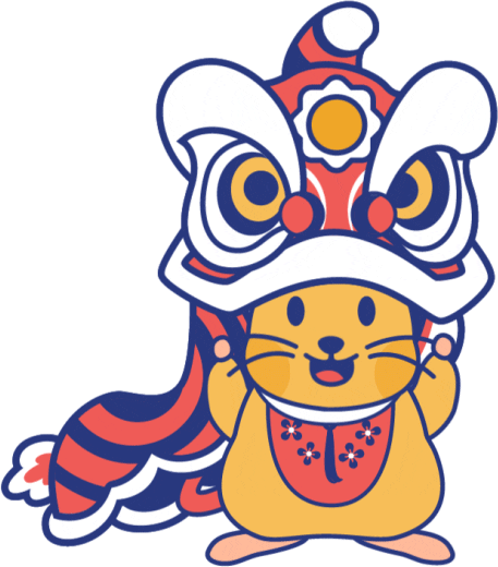 Chinese New Year Rat Sticker by Hashtag Interactive