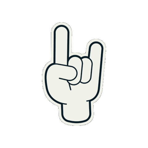 Happy Rock Sticker by Gigs