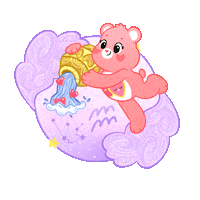 Zodiac Sign Astrology Sticker by Care Bear Stare!