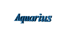 Aquarius Season Sticker