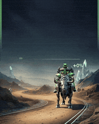 To The Moon Crypto GIF by IDX Solana