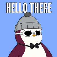 Hey Girl Hello GIF by Pudgy Penguins