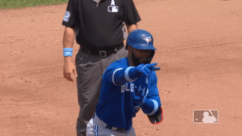 Regular Season Finger Guns GIF by MLB