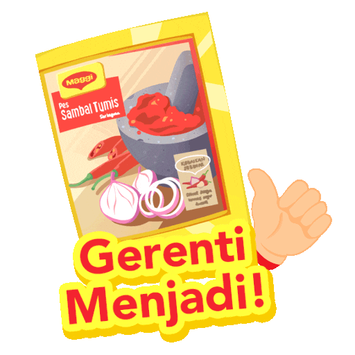 Mi Kari Sticker by Maggi Malaysia