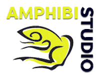Amphibi_Studio logo sticker stickers amphibi Sticker
