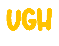 Hand Drawn Ugh Sticker